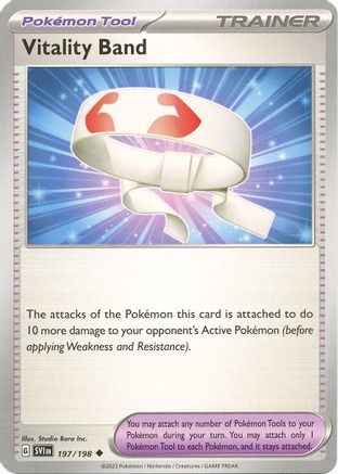 Vitality Band (197/198) [SV01 Scarlet & Violet Base Set] - Uncommon