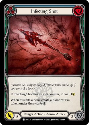 Infecting Shot (Blue) (OUT120) - Outsiders