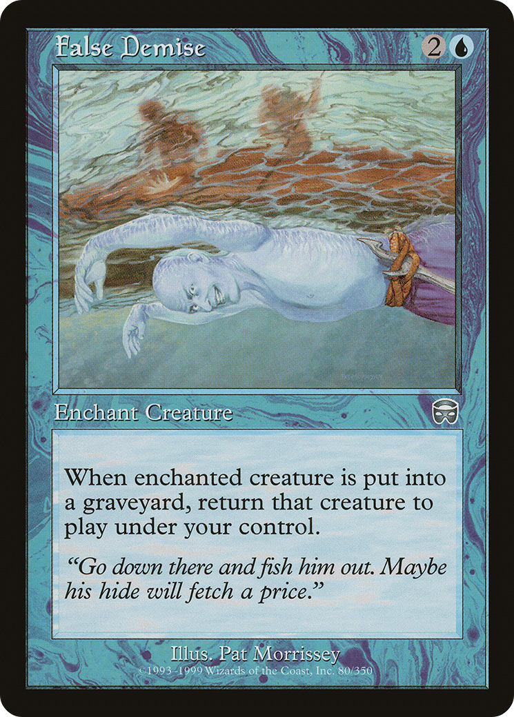 False Demise (MMQ-080) [Mercadian Masques] Foil