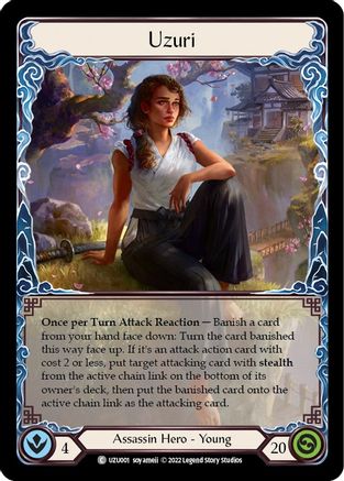 Uzuri (UZU001) - Blitz Deck: Outsiders - Uzuri