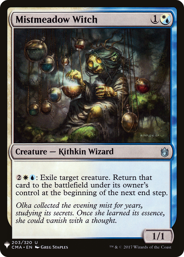 Mistmeadow Witch (CMA) (LIST-203) [The List]