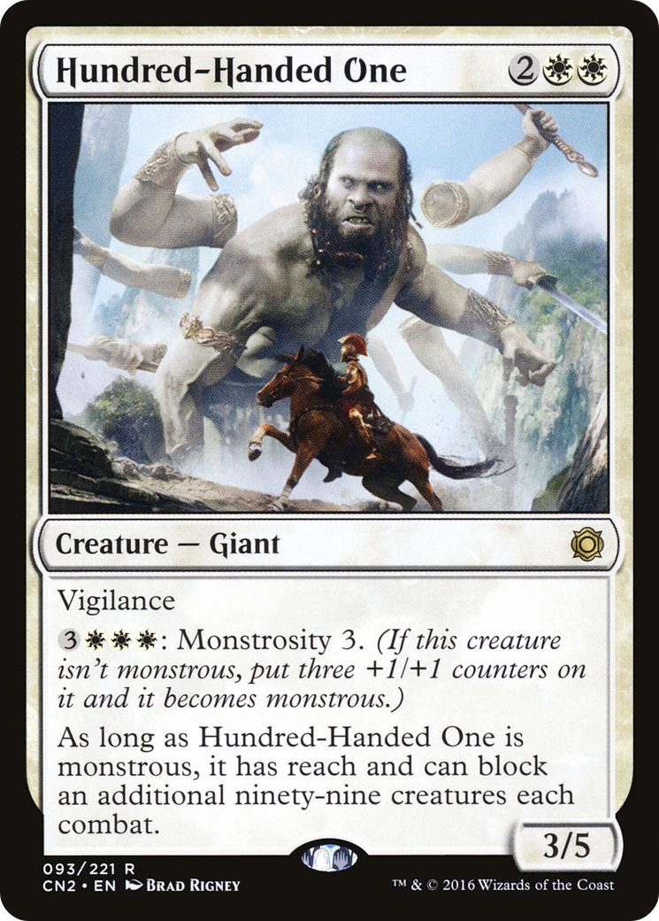Hundred-Handed One (CN2-093) [Conspiracy: Take the Crown]