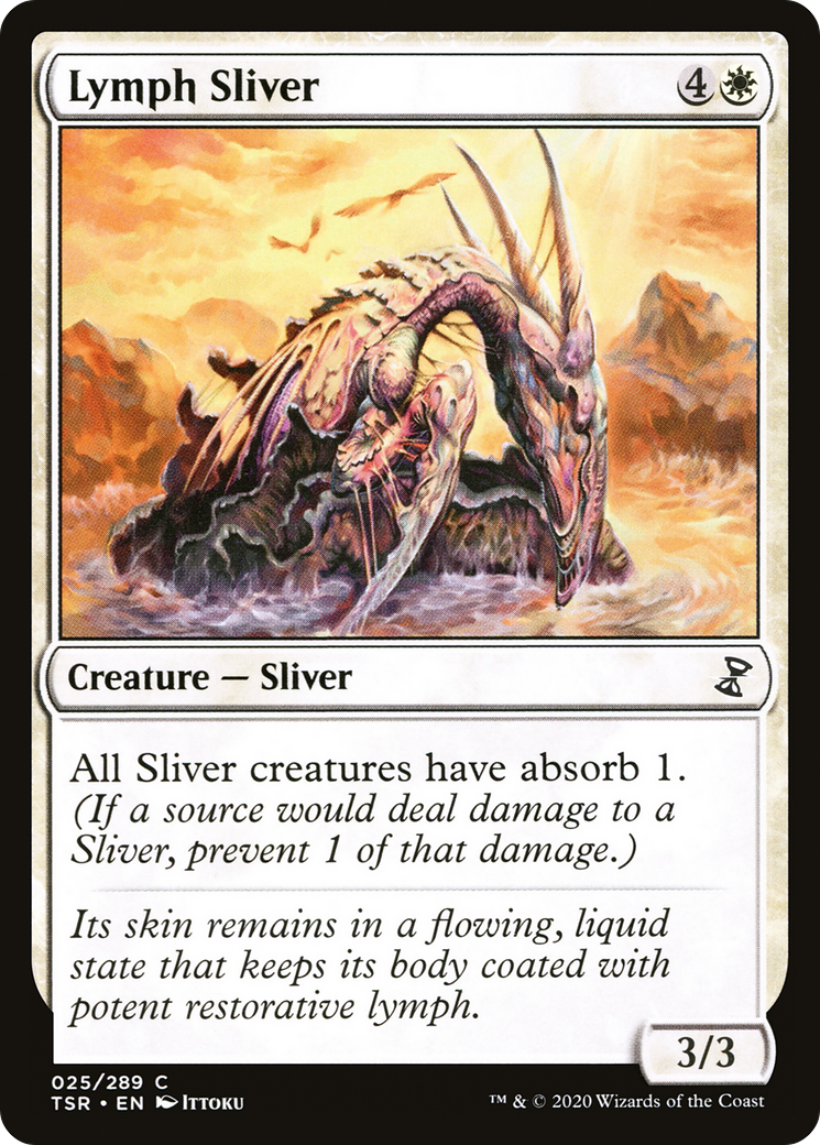 Lymph Sliver (TSR-025) [Time Spiral Remastered] Foil