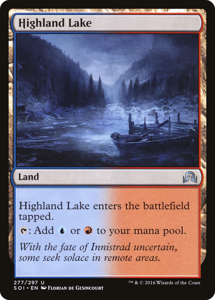 Highland Lake (SOI-277) [Shadows over Innistrad]