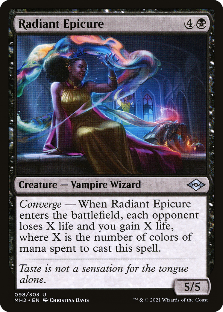 Radiant Epicure (MH2-098) [Modern Horizons 2] Foil