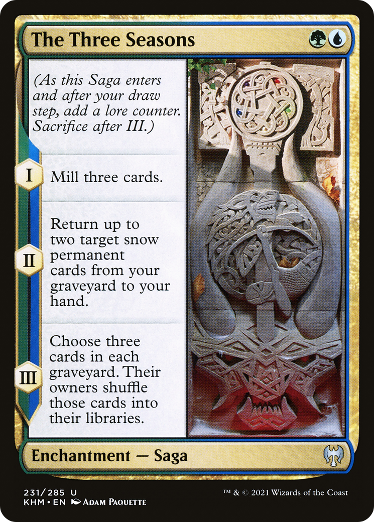 The Three Seasons (KHM-231) [Kaldheim]