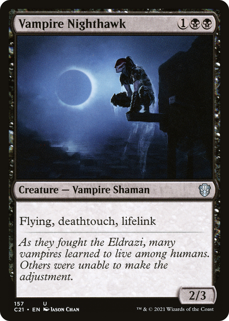 Vampire Nighthawk (C21-157) [Commander 2021]
