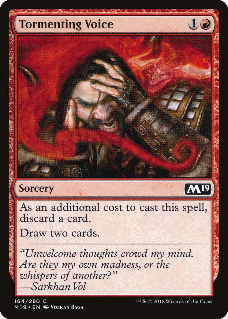Tormenting Voice (M19-164) [Core Set 2019]