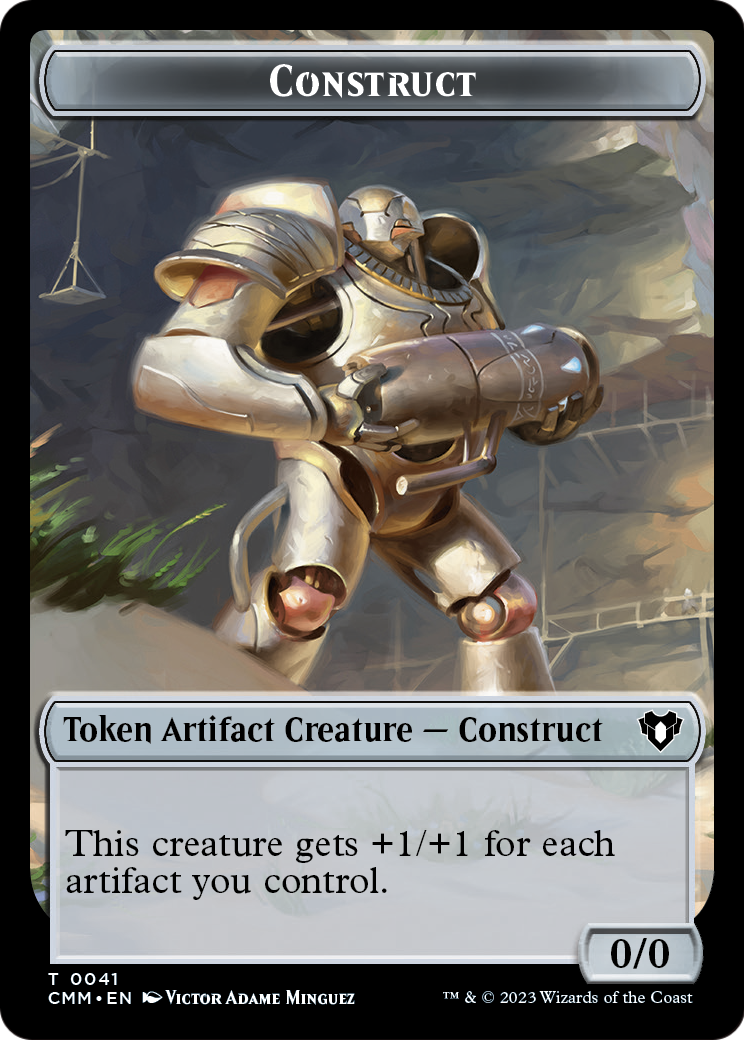 Construct (TCMM-041) [Commander Masters Tokens]