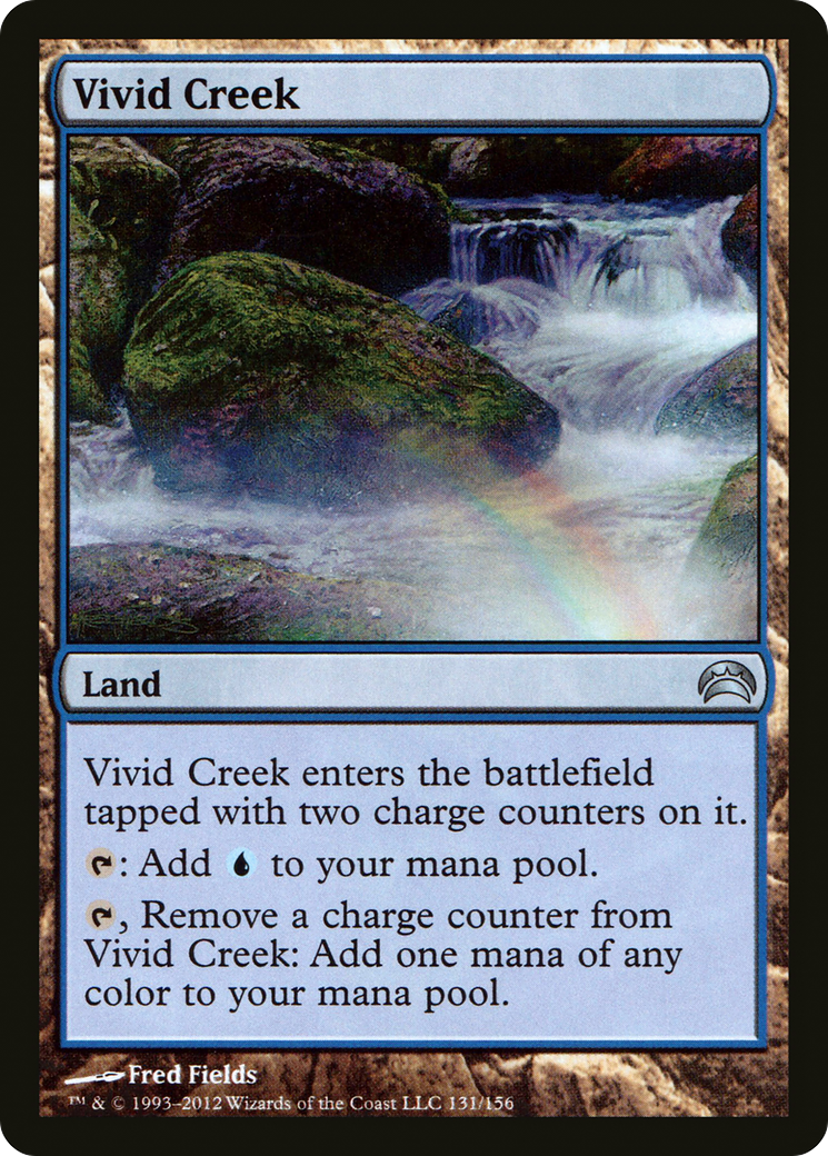 Vivid Creek (PC2-131) [Planechase 2012] Foil