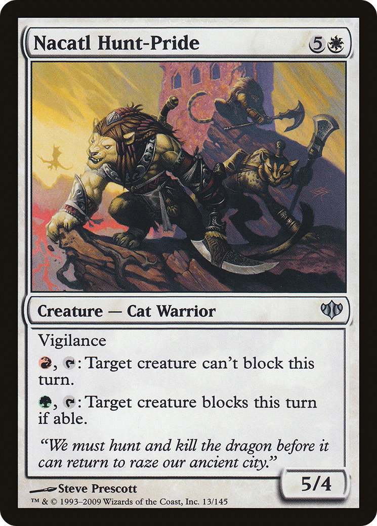 Nacatl Hunt-Pride (CON-013) [Conflux] Foil