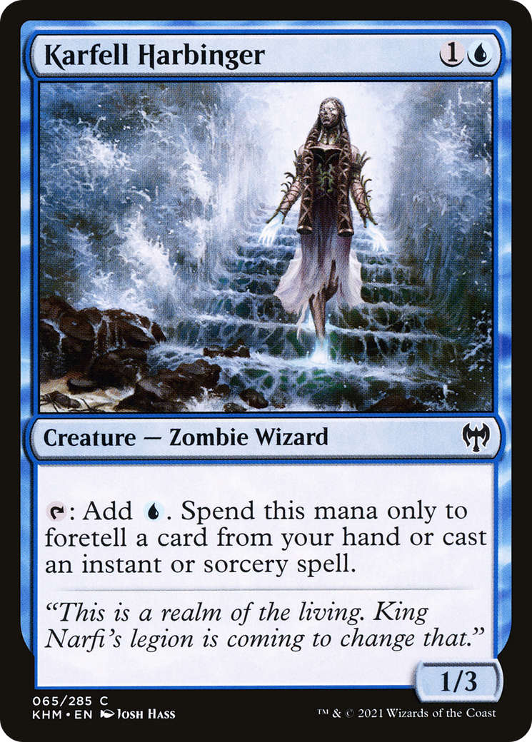 Karfell Harbinger (KHM-065) [Kaldheim]