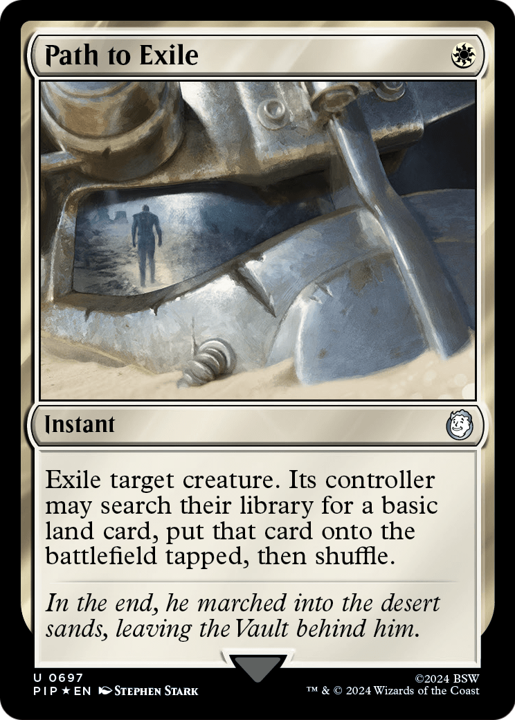 Path to Exile (Surge Foil) (PIP-697) [Fallout] Foil