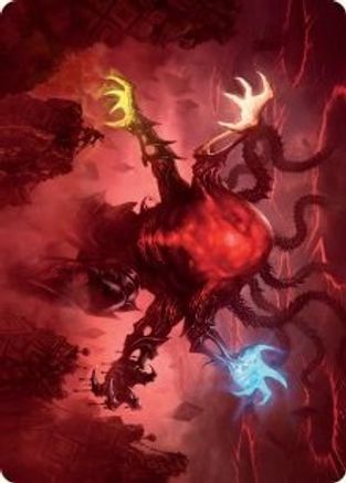 Omnath, Locus of All Art Card (51/81) (ASMOM-051) [Art Series: March of the Machine]