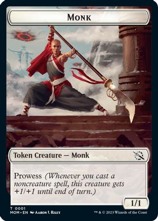 Monk Token (MOM-001) [March of the Machine]