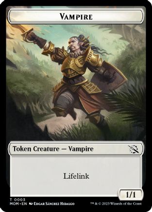 Vampire Token (MOM-003) [March of the Machine]