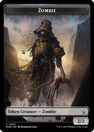 Zombie Token (MOM-005) [March of the Machine]