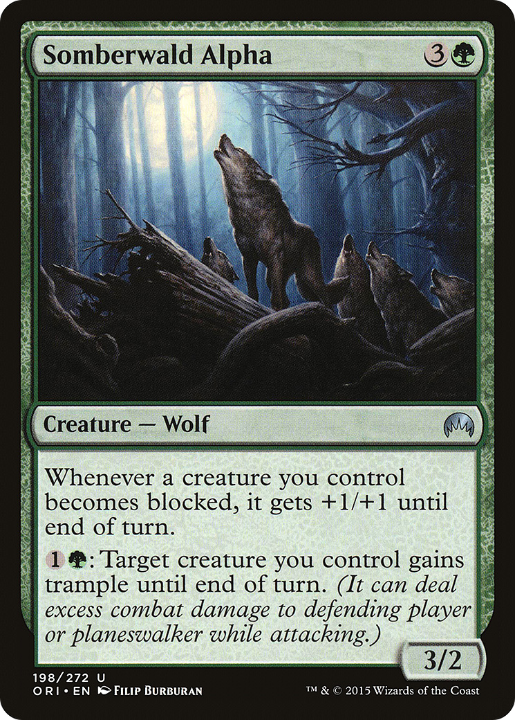 Somberwald Alpha (ORI-198) [Magic Origins] Foil