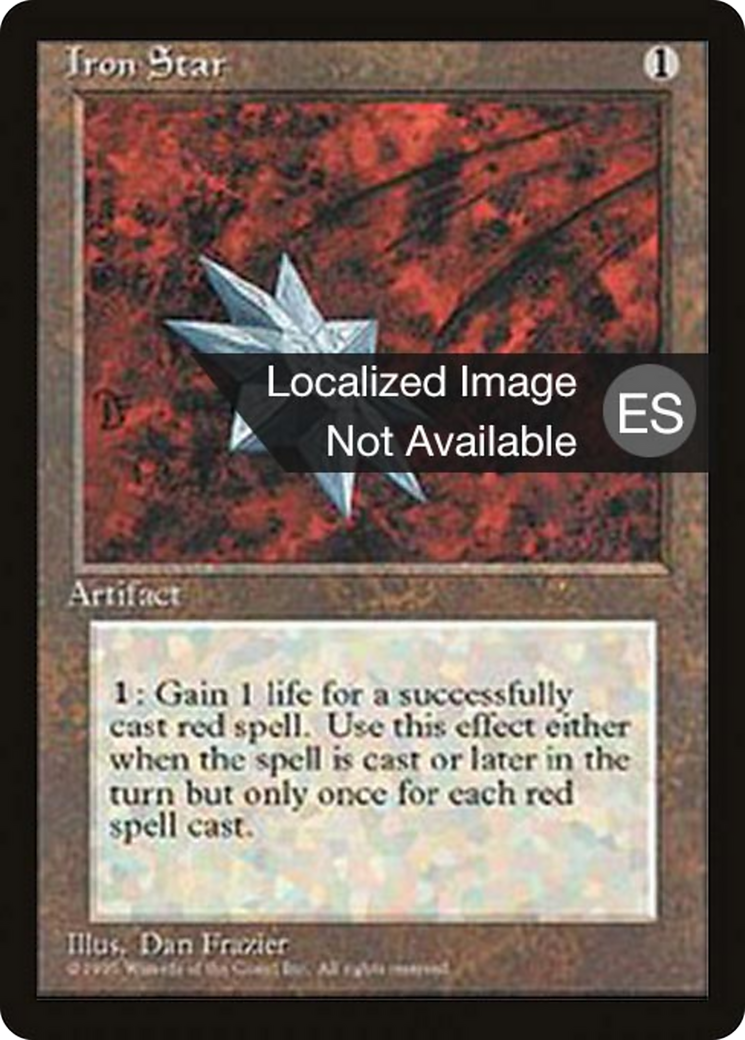 Iron Star [Fourth Edition Foreign Black Border]