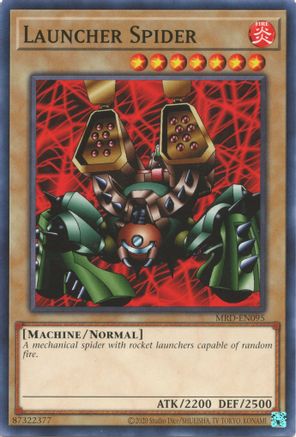 Launcher Spider (Common) (MRD-EN095) - Metal Raiders (25th Anniversary Edition) Unlimited