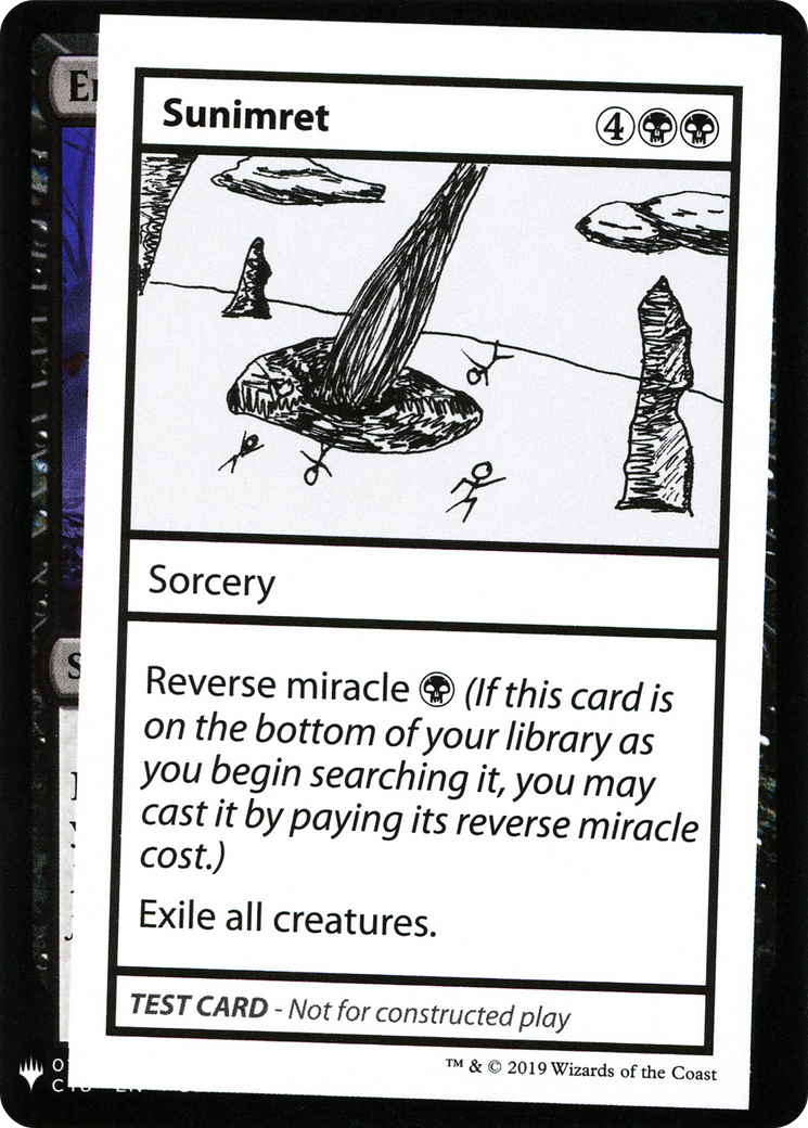 Sunimret [Mystery Booster Playtest Cards 2019]