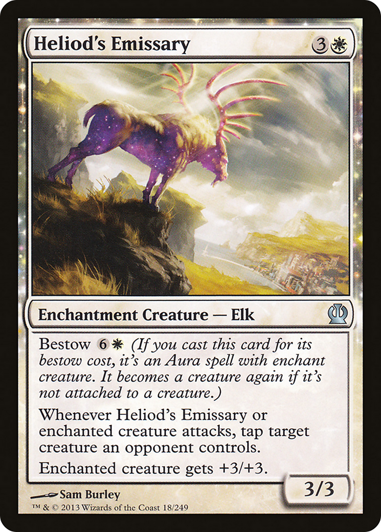 Heliod's Emissary (THS-018) [Theros] Foil