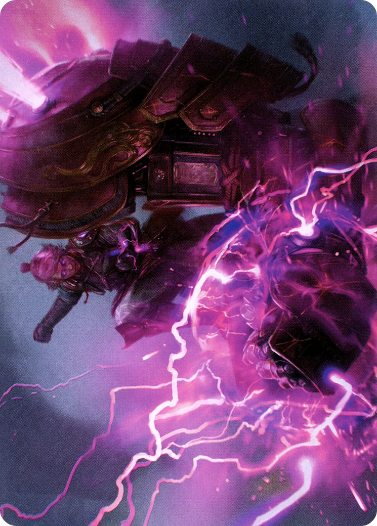Voltage Surge // Voltage Surge (ANEO-015) (Borderless) [Neon Dynasty Art Series]