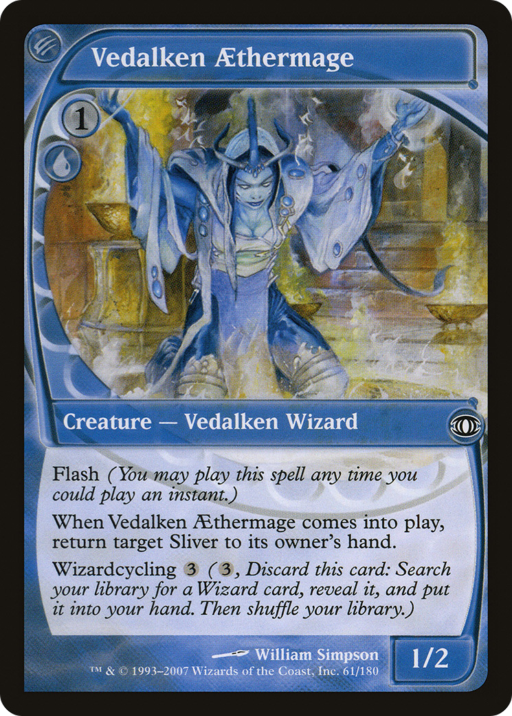Vedalken Aethermage (FUT-061) [Future Sight] Foil