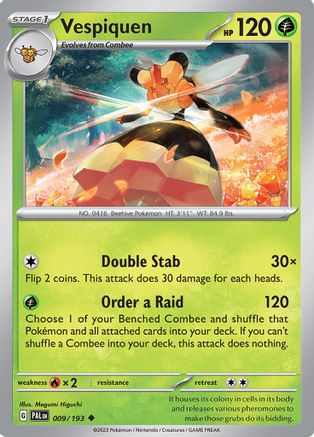 Vespiquen (009/193) [SV02 Paldea Evolved] - Uncommon