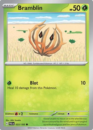 Bramblin (023/193) [SV02 Paldea Evolved] - Common