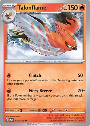 Talonflame (030/193) [SV02 Paldea Evolved] - Uncommon