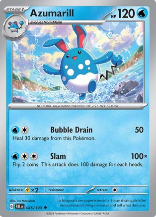 Azumarill (045/193) [SV02 Paldea Evolved] - Uncommon
