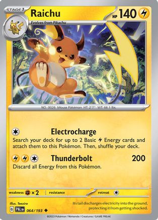 Raichu (064/193) [SV02 Paldea Evolved] - Uncommon