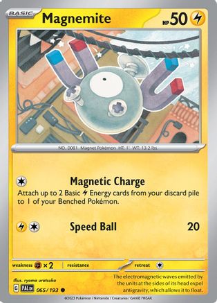 Magnemite (065/193) [SV02 Paldea Evolved] - Common