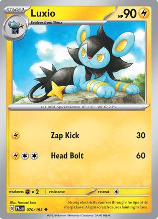 Luxio (070/193) [SV02 Paldea Evolved] - Uncommon