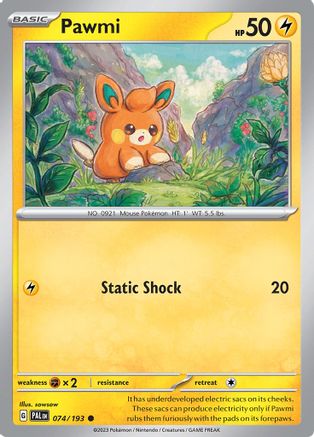 Pawmi (074/193) [SV02 Paldea Evolved] - Common