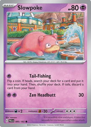 Slowpoke (085/193) [SV02 Paldea Evolved] - Common