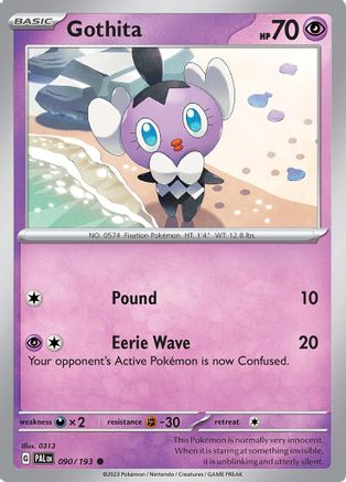 Gothita (090/193) [SV02 Paldea Evolved] - Common