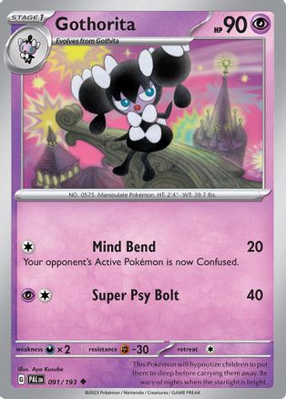Gothorita (091/193) [SV02 Paldea Evolved] - Uncommon
