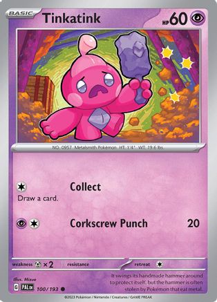 Tinkatink (100/193) [SV02 Paldea Evolved] - Common