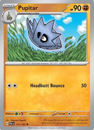 Pupitar (111/193) [SV02 Paldea Evolved] - Uncommon