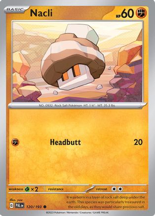 Nacli (120/193) [SV02 Paldea Evolved] - Common