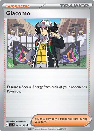 Giacomo (182/193) [SV02 Paldea Evolved] - Uncommon
