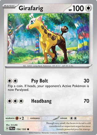 Girafarig (154/193) [SV02 Paldea Evolved] - Common