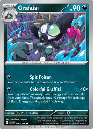 Grafaiai (146/193) [SV02 Paldea Evolved] - Uncommon