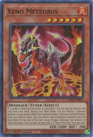 Xeno Meteorus (Super Rare) (WISU-EN001) - Wild Survivors 1st Edition