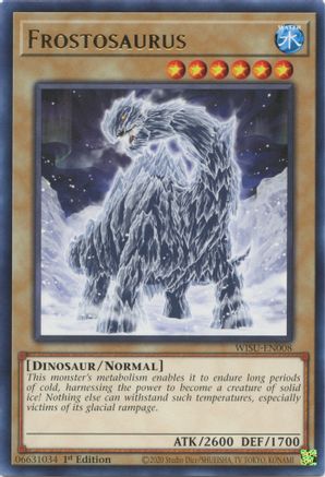 Frostosaurus (Rare) (WISU-EN008) - Wild Survivors 1st Edition