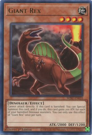 Giant Rex (Rare) (WISU-EN010) - Wild Survivors 1st Edition