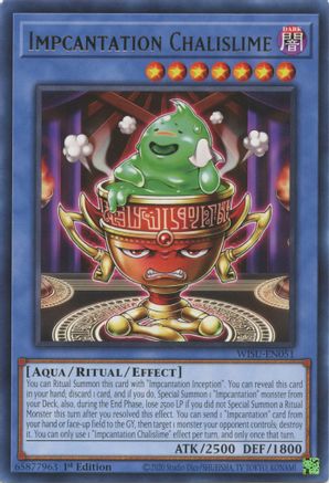 Impcantation Chalislime (Rare) (WISU-EN051) - Wild Survivors 1st Edition