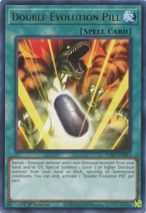 Double Evolution Pill (Rare) (WISU-EN053) - Wild Survivors 1st Edition